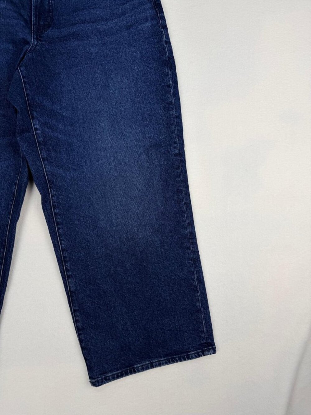 Madewell Curvy Perfect Vintage Wide Leg Jeans Women 31P Blue High Rise Crop - Picture 9 of 14